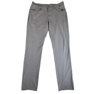 Travis Mathew Pants Mens 32x32 Gray‎ Golf Chino Stretch Lightweight Casual Twill